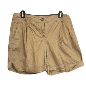 Burberry Brit Tan Bermudas Relaxed Fit Cotton